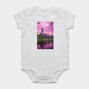 Melbourne City Pretty in Pink Baby Bodysuit